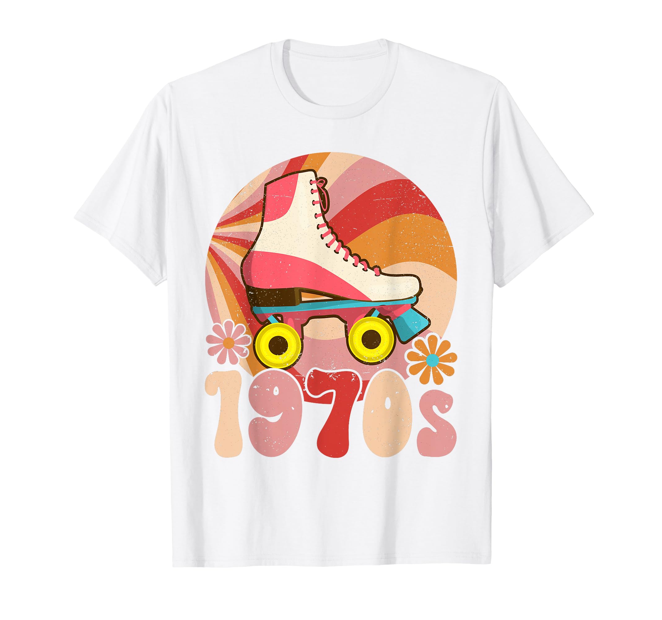 Roller Skating 1970S Skate 70S T-Shirt - Graphic Print for Adults - T-Shirt, Sweatshirt, Hoodie