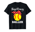 Busy Raising Baller Funny Softball Mom T-Shirt - Streetwear Style Men Women - T-Shirt, Sweatshirt, Hoodie