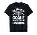 Proud Ice Hockey Goalie Grandma T-Shirt - Custom Art Print for Adults - T-Shirt, Sweatshirt, Hoodie
