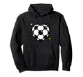 Soccer Ball Shaped Heart Mom Fan Parent Hoodie - Fun Novelty Design Unisex - T-Shirt, Sweatshirt, Hoodie
