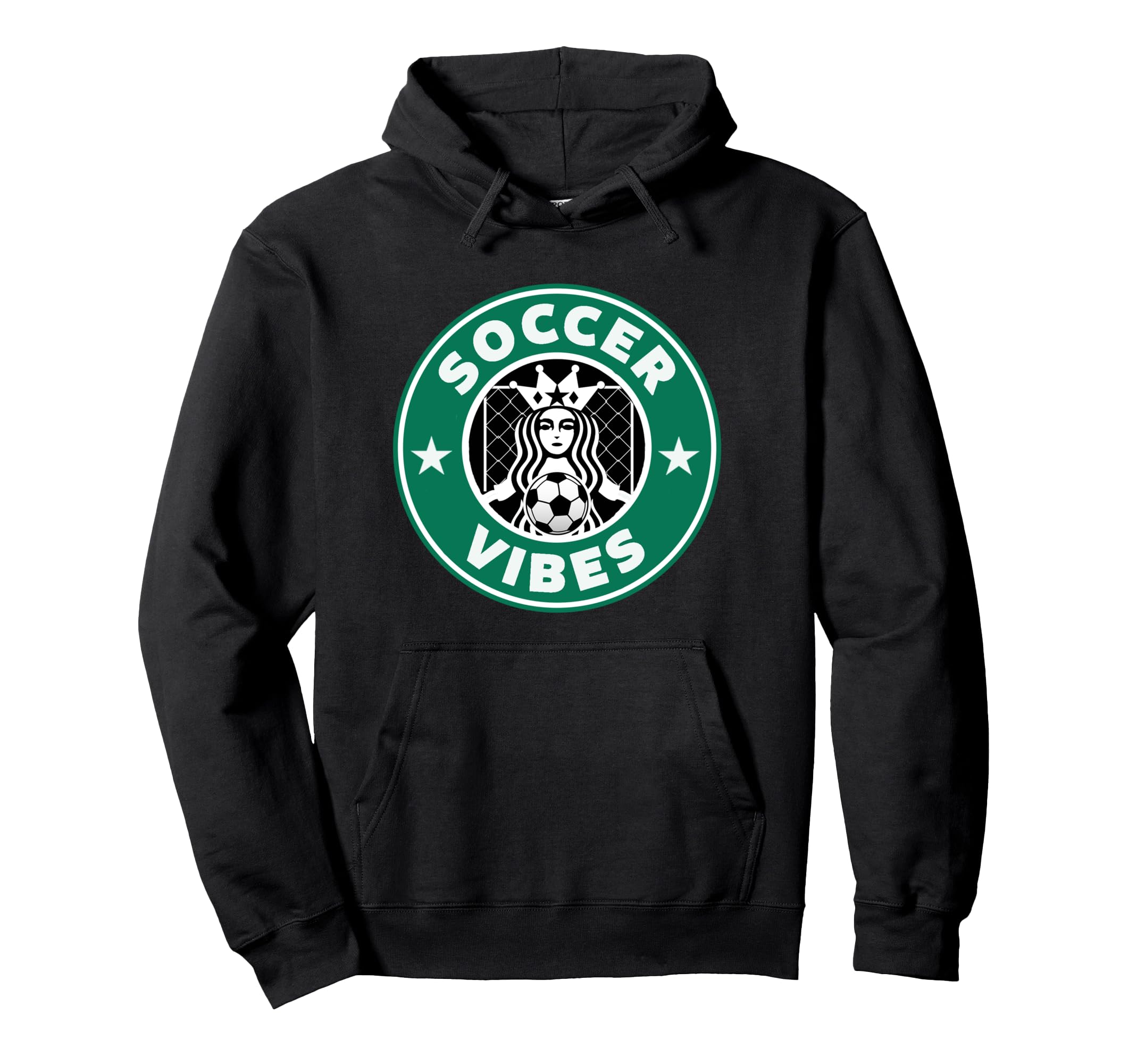 Soccer Vibes Teens Practice Or Game Hoodie - Casual Everyday Wear Unisex - T-Shirt, Sweatshirt, Hoodie