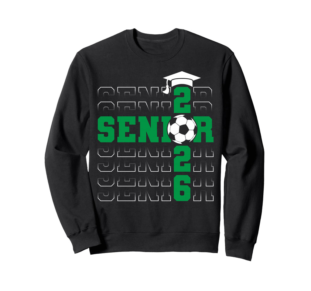 Senior 2026 Graduation Class Sweatshirt - Fun Novelty Design for Adults - T-Shirt, Sweatshirt, Hoodie