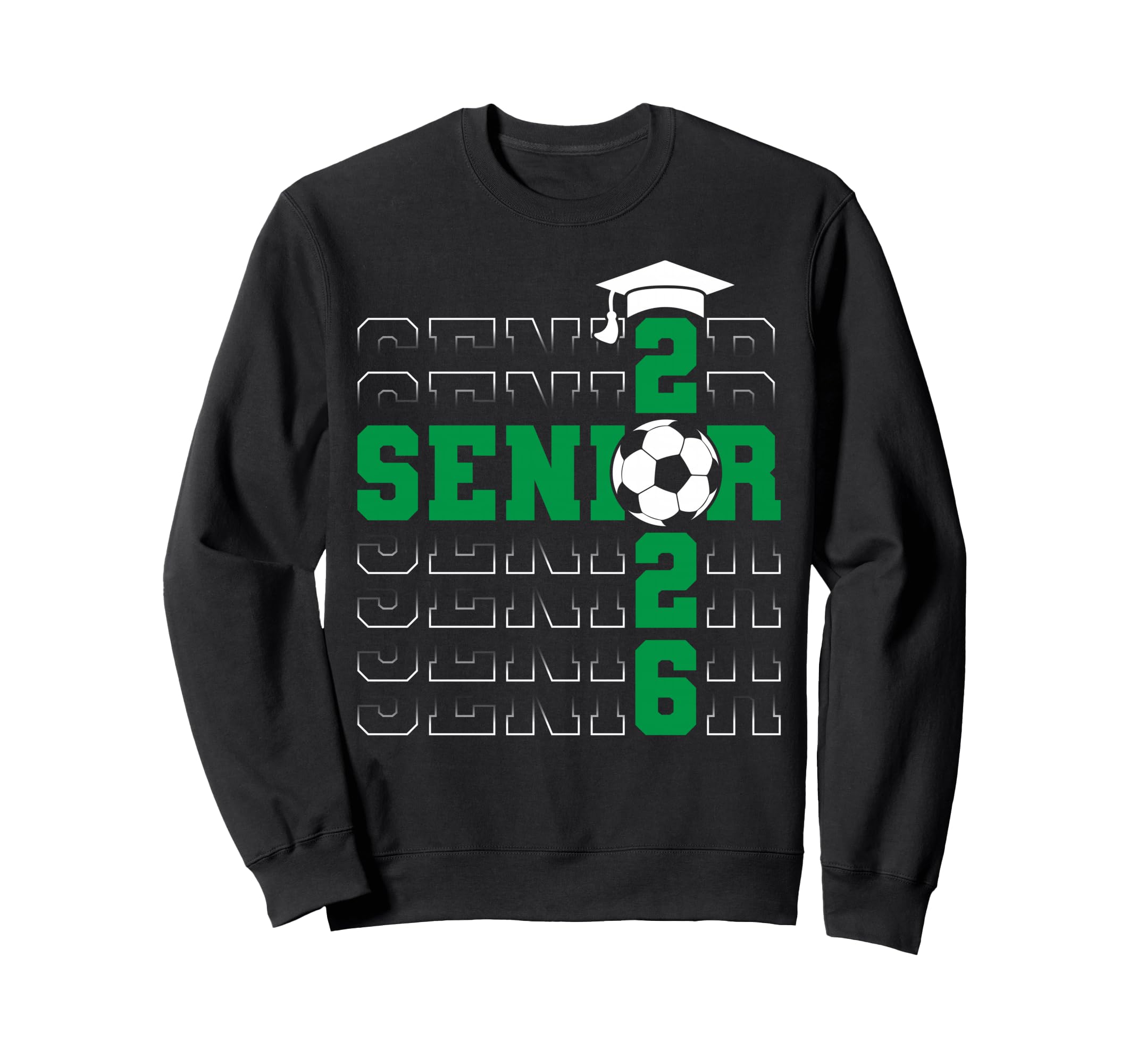 Senior 2026 Graduation Class Sweatshirt - Fun Novelty Design for Adults - T-Shirt, Sweatshirt, Hoodie