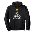 Soccer Tree Chistmas Season Hoodie - Novelty Apparel Men Women - T-Shirt, Sweatshirt, Hoodie
