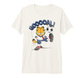 Garfield Soccer Goal Tri Blend T-Shirt - Custom Art Print Unisex - T-Shirt, Sweatshirt, Hoodie