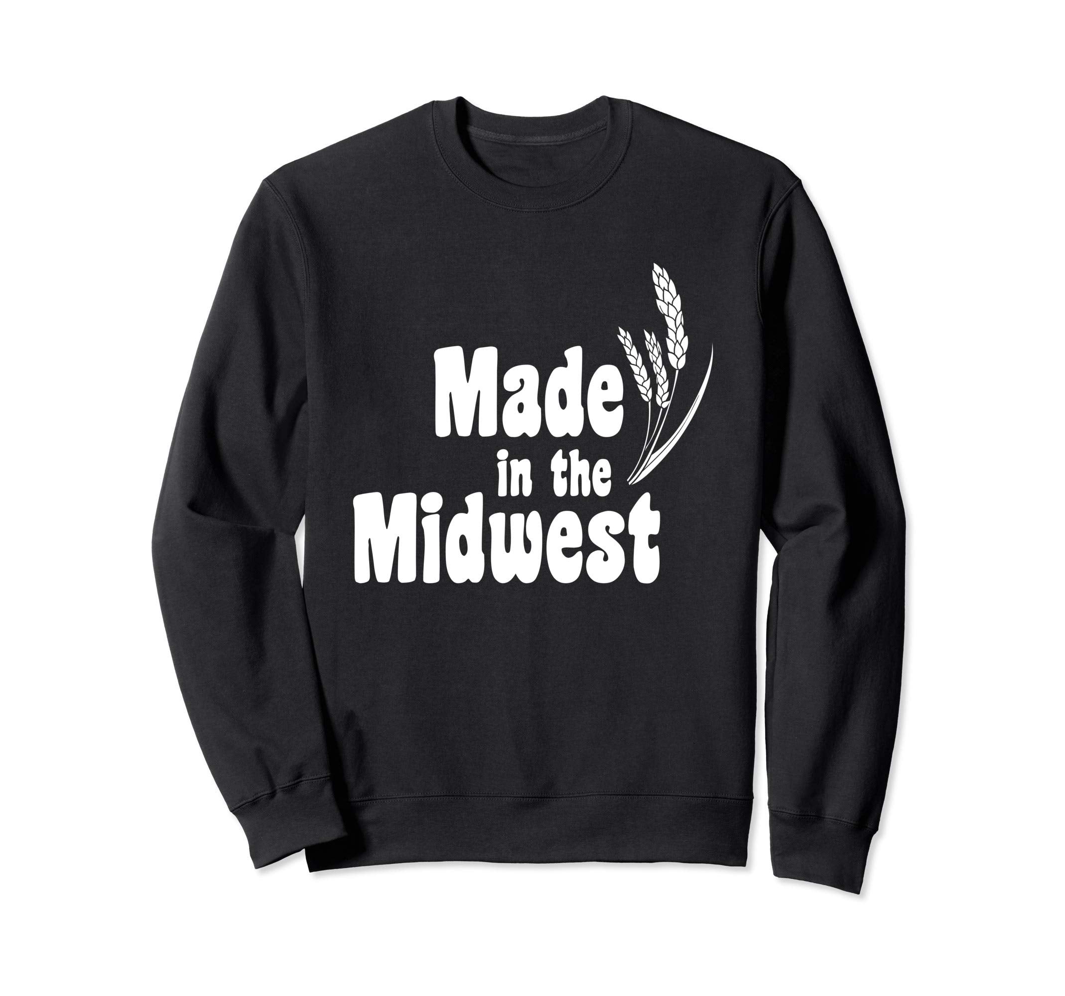 Made Midwest 70S Boho Sweatshirt - Unique Graphic Unisex - T-Shirt, Sweatshirt, Hoodie