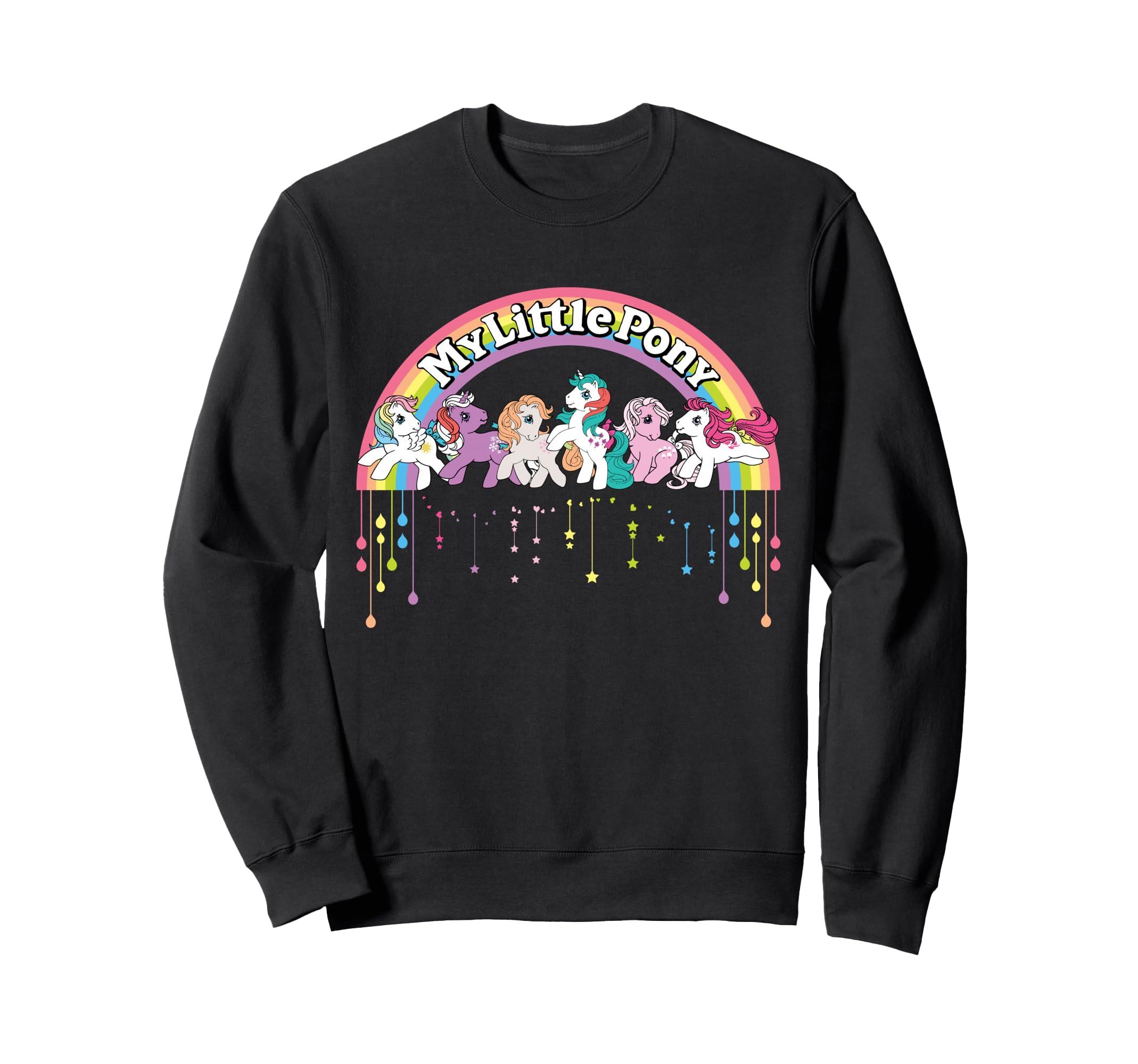 Logo Cartoon Rainbow Dash Sweatshirt - Minimalist Print Men Women - T-Shirt, Sweatshirt, Hoodie