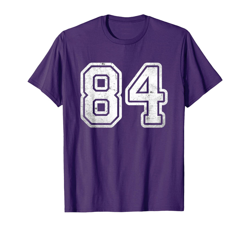 Distressed White Sports Team Number T-Shirt - Aesthetic Graphic Men Women - T-Shirt, Sweatshirt, Hoodie