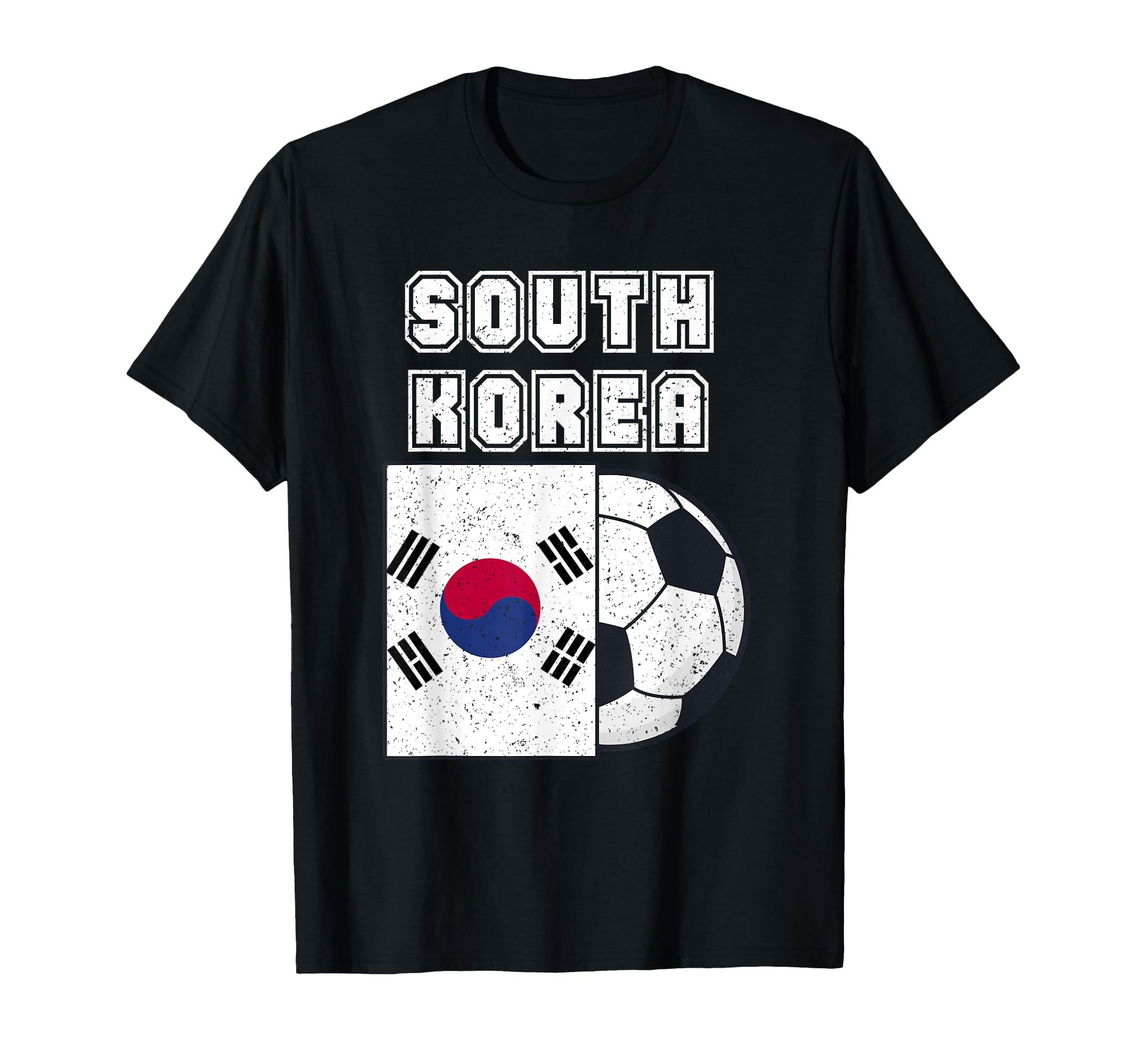 South Korea Soccer Team Flag T-Shirt - Aesthetic Graphic for Adults - T-Shirt, Sweatshirt, Hoodie