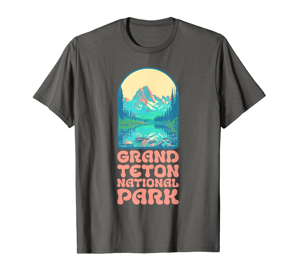 Grand Teton National Park Eighties T-Shirt - Streetwear Style Men Women - T-Shirt, Sweatshirt, Hoodie