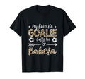 My Favorite Goalie Calls Me Babcia T-Shirt - Minimalist Print Men Women - T-Shirt, Sweatshirt, Hoodie