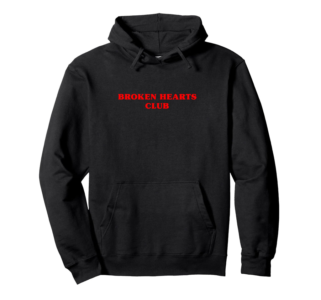 Broken Hearts Club Heartbroken Aesthetic Hoodie - Trendy Graphic Unisex - T-Shirt, Sweatshirt, Hoodie