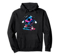 Soccer Ball Dripping Street Hoodie - Custom Art Print for Adults - T-Shirt, Sweatshirt, Hoodie