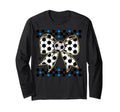 Soccer Bow Checkered Ribbon Gift Sweatshirt - Fun Novelty Design Men Women - T-Shirt, Sweatshirt, Hoodie