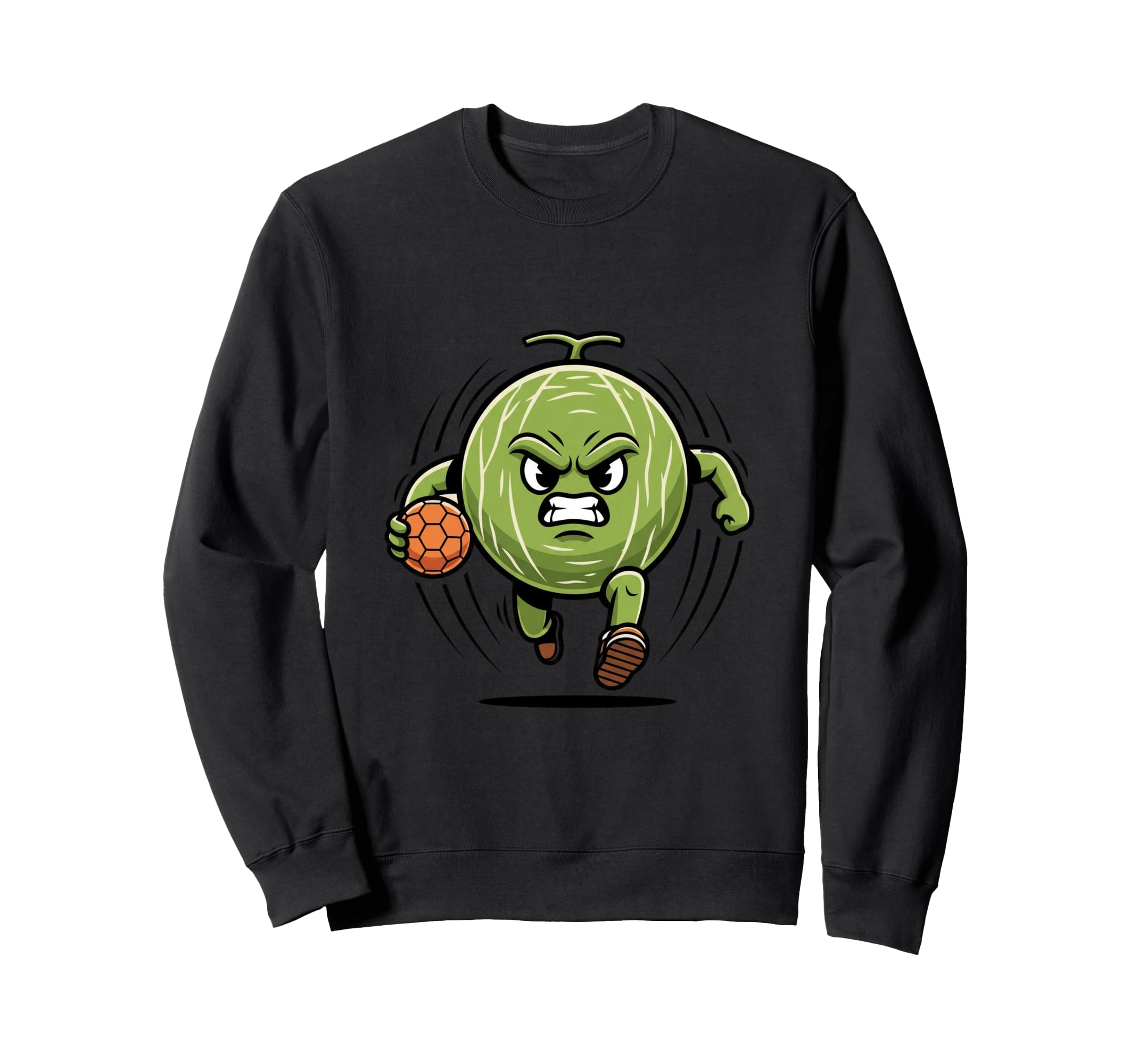 Watermelon Soccer Player Number 7 Sweatshirt - Minimalist Print for Adults - T-Shirt, Sweatshirt, Hoodie