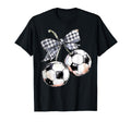 Cherries Soccer Checkered Coquette T-Shirt - Fun Novelty Design Unisex - T-Shirt, Sweatshirt, Hoodie