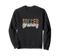 Soccer Grammy Leopard Cheetah Sweatshirt - Casual Everyday Wear Men Women - T-Shirt, Sweatshirt, Hoodie