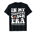 My Assistant Coach Era Groovy T-Shirt - Minimalist Print Men Women - T-Shirt, Sweatshirt, Hoodie