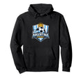 Argentina Pride Soccer Fan Minimal Hoodie - Unique Graphic Men Women - T-Shirt, Sweatshirt, Hoodie