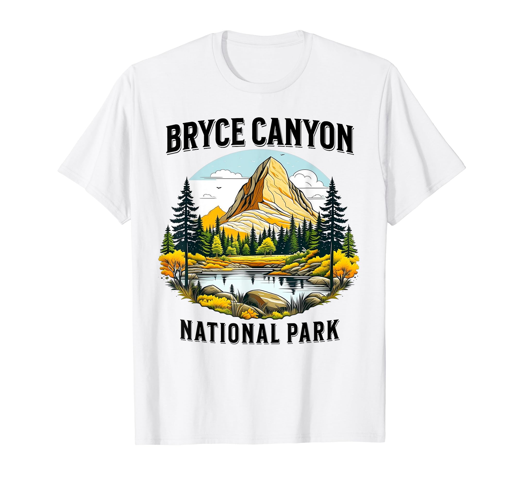 Bryce Canyon National Park Utah T-Shirt - Fun Novelty Design for Adults - T-Shirt, Sweatshirt, Hoodie
