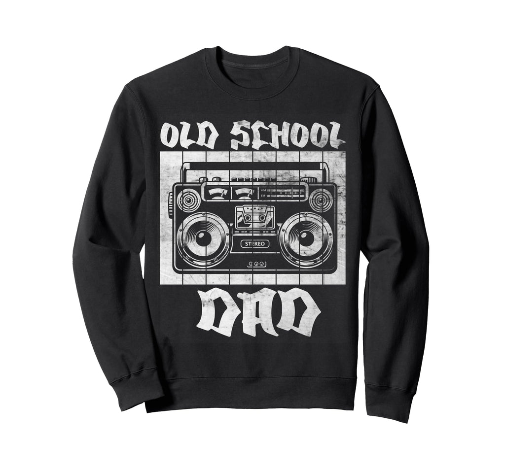 Old School Dad Hip Hop Sweatshirt - Aesthetic Graphic for Adults - T-Shirt, Sweatshirt, Hoodie