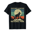 Wolf Great Smoky Mountains National T-Shirt - Custom Art Print for Adults - T-Shirt, Sweatshirt, Hoodie