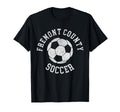 Fremont County Soccer Distressed 90S T-Shirt - Aesthetic Graphic Unisex - T-Shirt, Sweatshirt, Hoodie