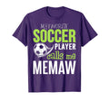 Soccer Memaw My Favorite Player Calls Me T-Shirt - Custom Art Print Unisex - T-Shirt, Sweatshirt, Hoodie