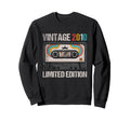 2010 Funny 15Th Birthday Cassette Sweatshirt - Graphic Print for Adults - T-Shirt, Sweatshirt, Hoodie