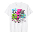 Colorful Soccer Player Sporty Pop Art T-Shirt - Novelty Apparel Unisex - T-Shirt, Sweatshirt, Hoodie