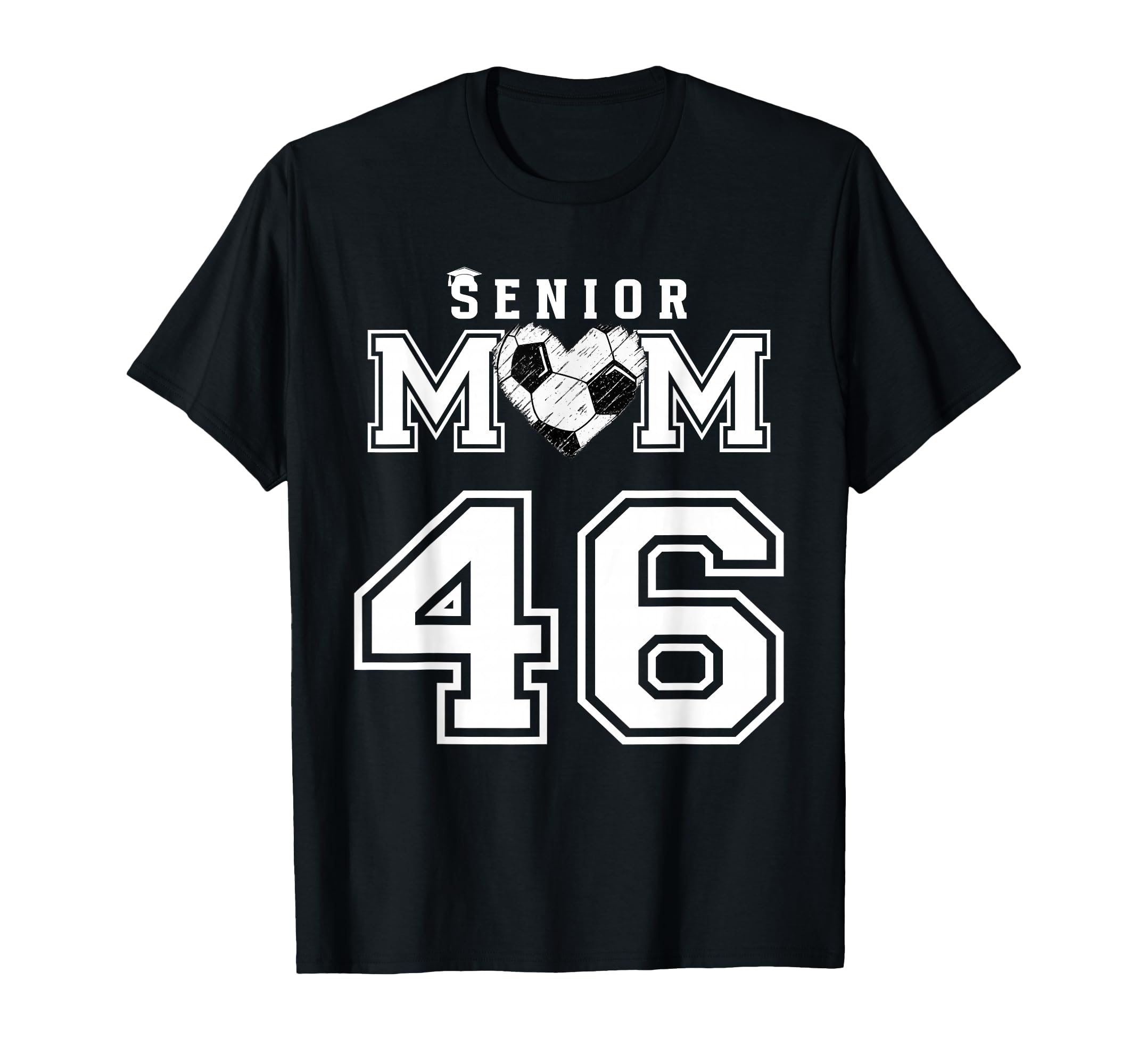 Proud Senior Soccer Mom Custom Jersey T-Shirt - Trendy Graphic Unisex - T-Shirt, Sweatshirt, Hoodie