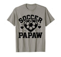 Soccer Papaw Heart Papaw Soccer Player T-Shirt - Fun Novelty Design Unisex - T-Shirt, Sweatshirt, Hoodie