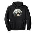 Yosemite National Park Camping Mountains Hoodie - Graphic Print Men Women - T-Shirt, Sweatshirt, Hoodie