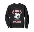 Who Loves Soccer Ball Player Sweatshirt - Minimalist Print Unisex - T-Shirt, Sweatshirt, Hoodie
