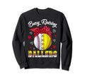Busy Raising Ballers Baseball Sweatshirt - Graphic Print for Adults - T-Shirt, Sweatshirt, Hoodie