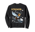 Striker Bee Soccer Enthusiast Sweatshirt - Fun Novelty Design Unisex - T-Shirt, Sweatshirt, Hoodie