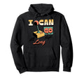 I Can Go All Night Long Arcade Gamer Hoodie - Minimalist Print Unisex - T-Shirt, Sweatshirt, Hoodie