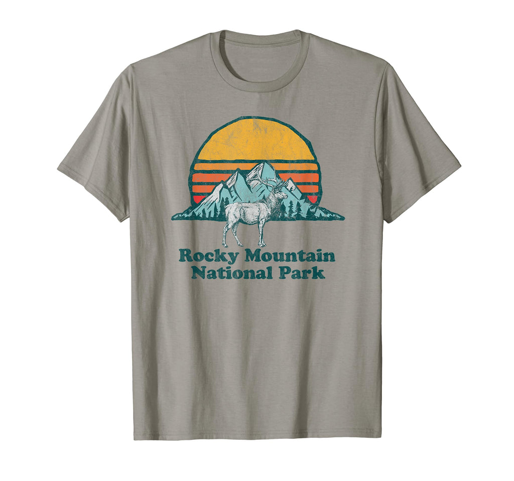 Rocky Mountain National Park Elk T-Shirt - Unique Graphic for Adults - T-Shirt, Sweatshirt, Hoodie