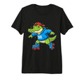 Funny Alligator Roller Skates Skater T-Shirt - Graphic Print Men Women - T-Shirt, Sweatshirt, Hoodie
