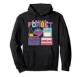 Never Forget Cassette Tape Floppy Hoodie - Streetwear Style for Adults - T-Shirt, Sweatshirt, Hoodie