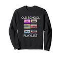 Music Playlist Cassette Tape Grandpa Sweatshirt - Trendy Graphic Unisex - T-Shirt, Sweatshirt, Hoodie