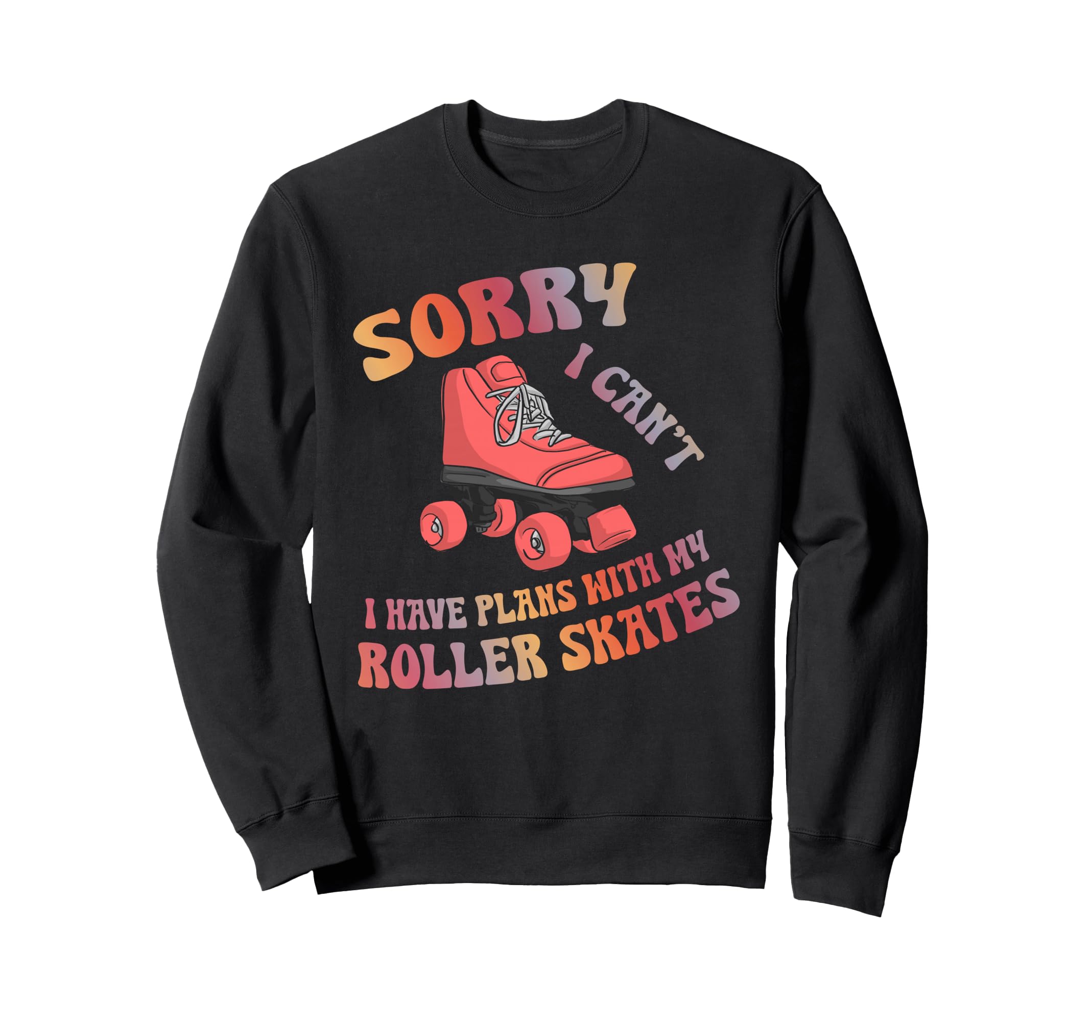 Roller Skating Skate 1970S Sweatshirt - Casual Everyday Wear for Adults - T-Shirt, Sweatshirt, Hoodie