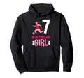 7Th Birthday 7 Years Soccer Hoodie - Fun Novelty Design for Adults - T-Shirt, Sweatshirt, Hoodie