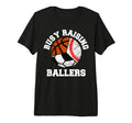 Busy Raising Ballers Funny Baseball T-Shirt - Custom Art Print for Adults - T-Shirt, Sweatshirt, Hoodie