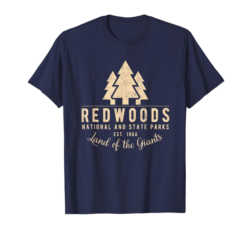 Redwoods National Park 70S 80S T-Shirt - Unique Graphic Men Women - T-Shirt, Sweatshirt, Hoodie