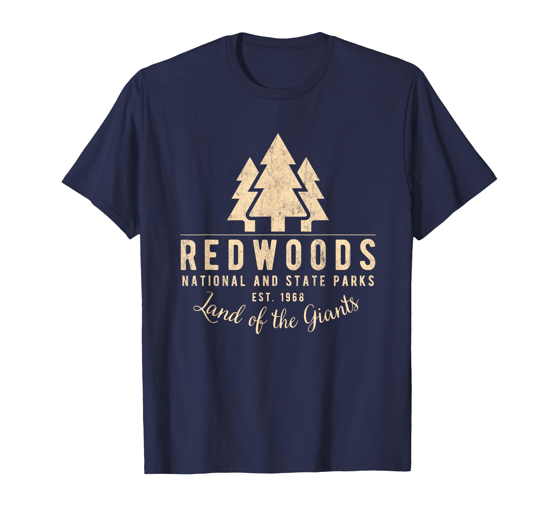 Redwoods National Park 70S 80S T-Shirt - Unique Graphic Men Women - T-Shirt, Sweatshirt, Hoodie
