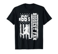 Soccer Biggest Fan Number 66 Proud T-Shirt - Minimalist Print for Adults - T-Shirt, Sweatshirt, Hoodie
