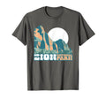 Zion National Park Wpa Utah T-Shirt - Novelty Apparel Men Women - T-Shirt, Sweatshirt, Hoodie