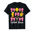 Softball Mama Mothers Day Softball T-Shirt - Unique Graphic Men Women - T-Shirt, Sweatshirt, Hoodie
