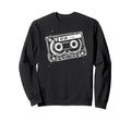 Hip Hop Cassette Tape Illustration Sweatshirt - Aesthetic Graphic Unisex - T-Shirt, Sweatshirt, Hoodie